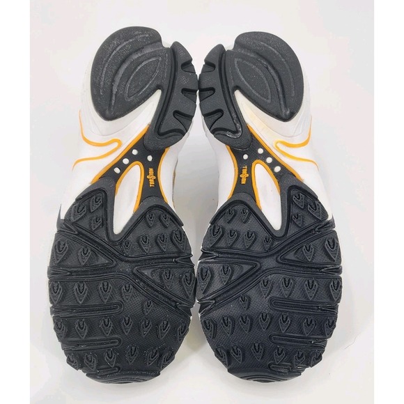 RARE VINTAGE ADIDAS TORSION SNEAKERS WOMENS SIZE 6 BLACK GRAY GOLD Y2K 2000S - Picture 9 of 14